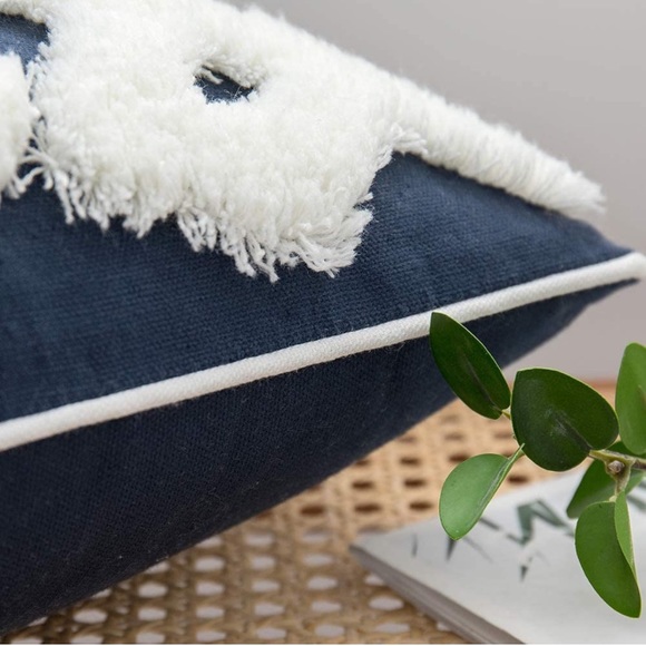 1 Piece Boho Decorative Throw Pillow Covers Woven - Picture 2 of 4